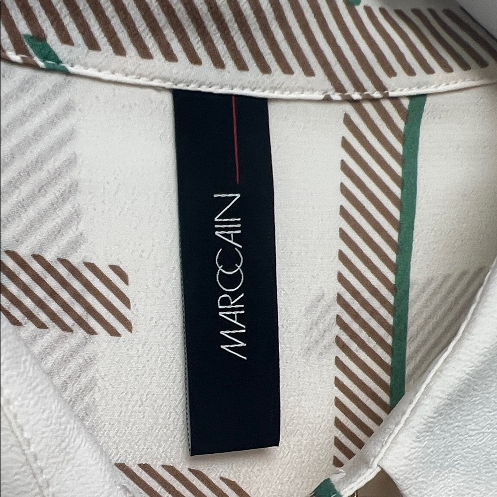 Marc Cain Geometric Blouse - Picture 2 of 9
